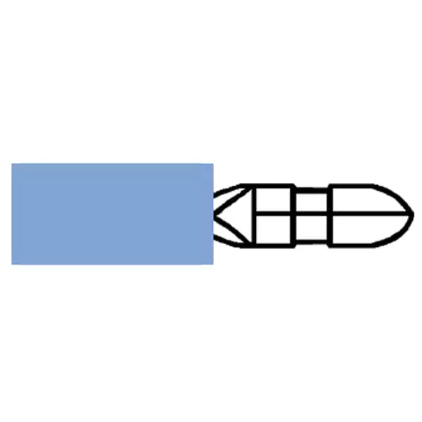 Durite 2-001-57 - Terminal Heatshrink Blue 5.0mm Bullet Pk100