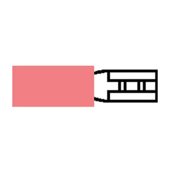 Durite 2-001-59 - Terminal Heatshrink Red 6.3mm Female Spade Pk100