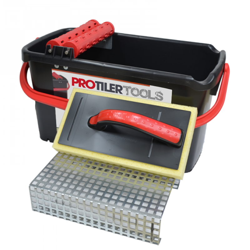 2 Roller Washboy Set With Metal Grid