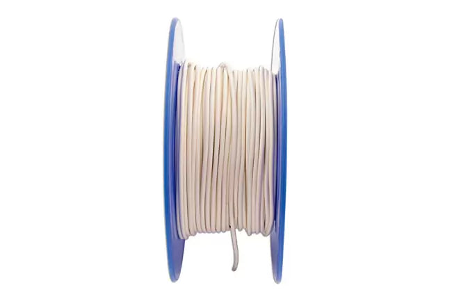 White Single Core Auto Cable 28/0.30 50m