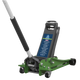 Low Profile Trolley Jack with Rocket Lift 3 Tonne - Green [3000LEHV]