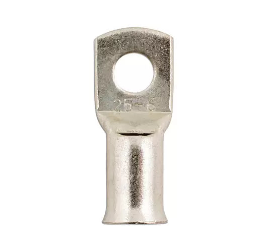 Connect - 30072 - Copper Tube Terminals 25mm² x 6.0mm 20pc