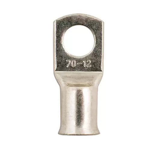Copper Tube Terminals 70mm² x 12.0mm 10pc