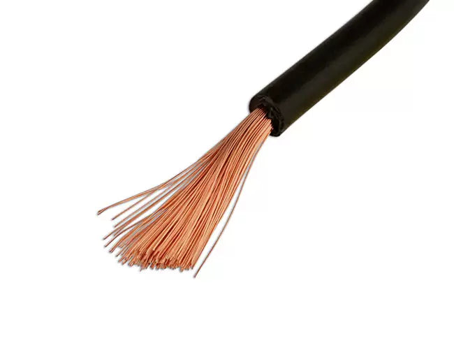 Black Welding Cable 16mm² 110A 10m