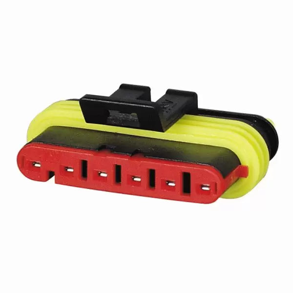 Durite 3-011-66 - Superseal Connector 1.50mm Female Housing 6 way Bg 100