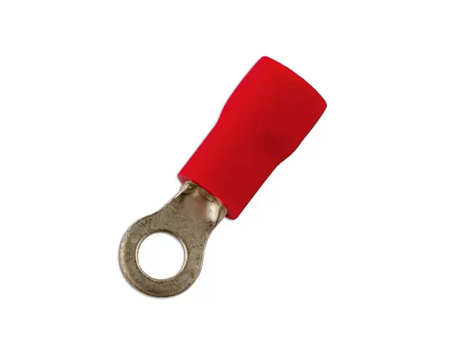 Connect - Red Ring Terminal 5.3mm 100pc