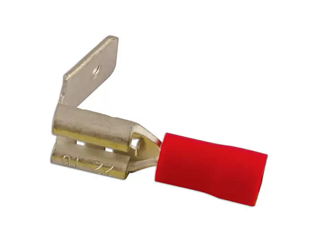 Connect Red Piggyback Terminal 6.3mm