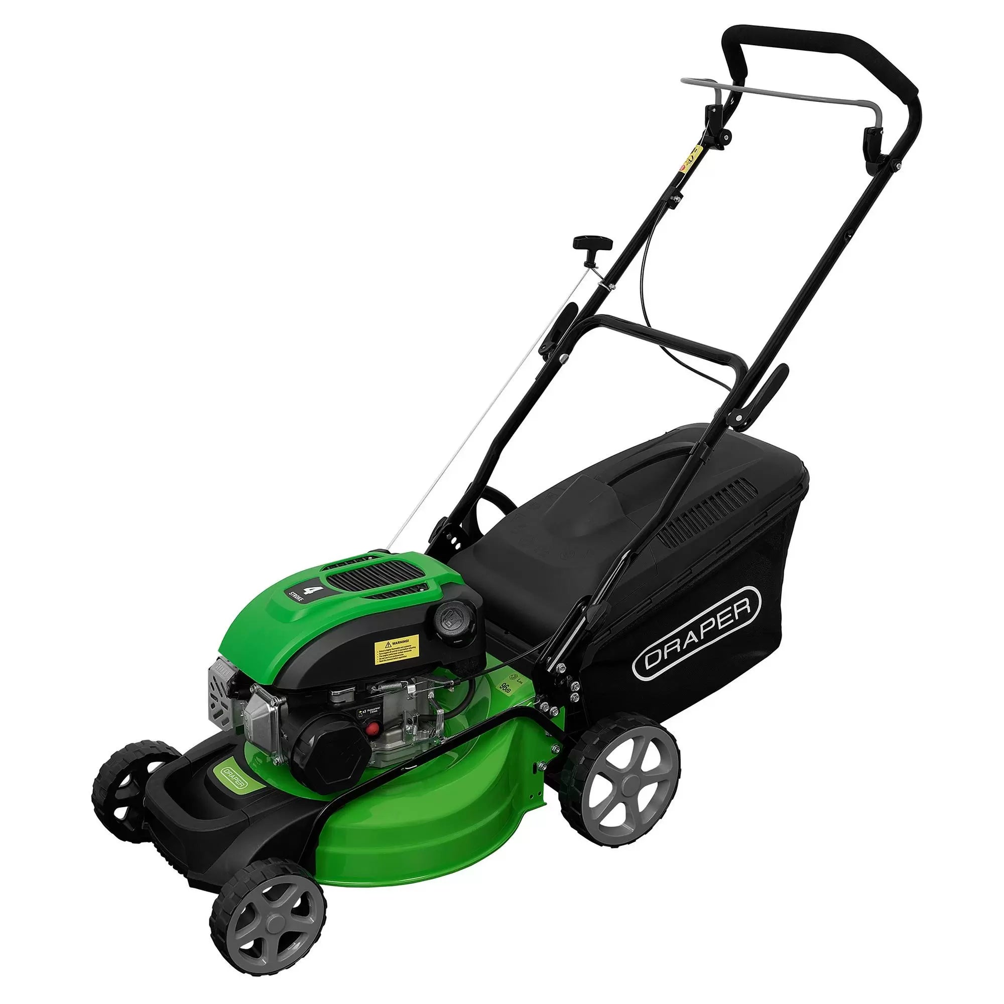 Draper Tools - 30275 - Petrol Lawn Mower, 406mm, 149cc/3.1HP