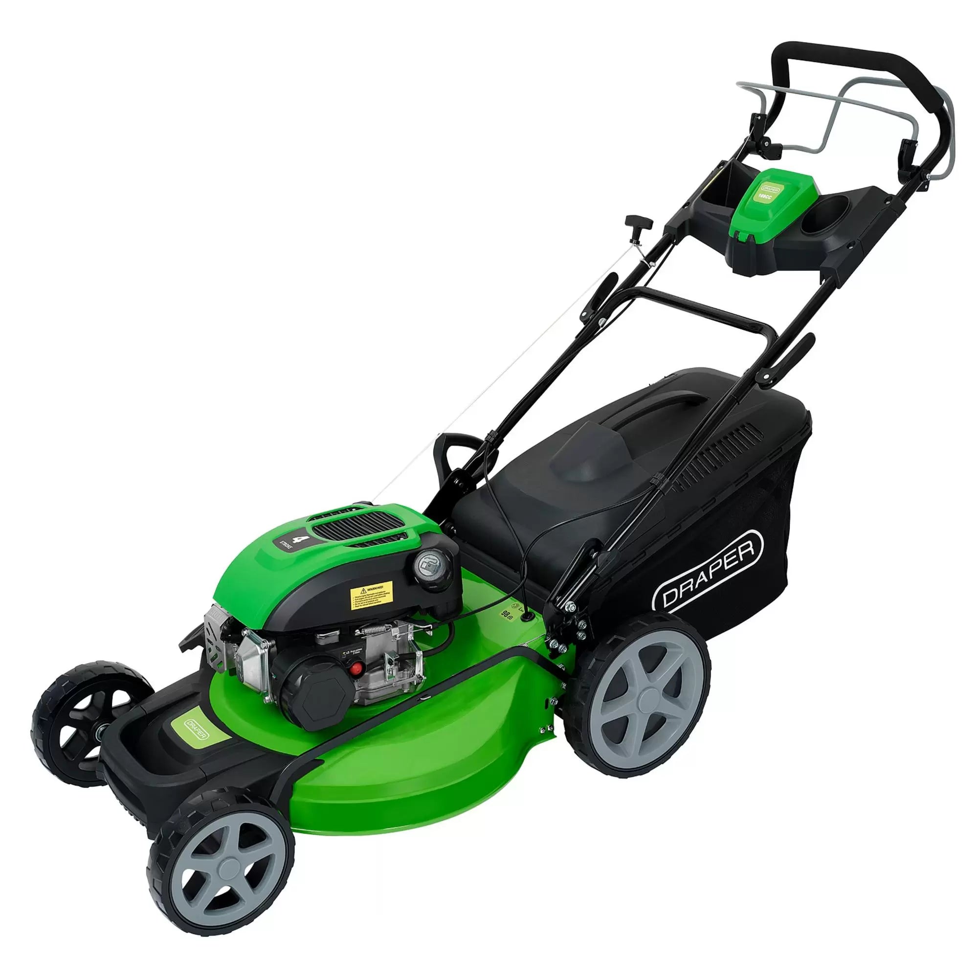 Draper Tools - 30276 - Self-Propelled Petrol Lawn Mower, 508mm, 169cc/3.8HP
