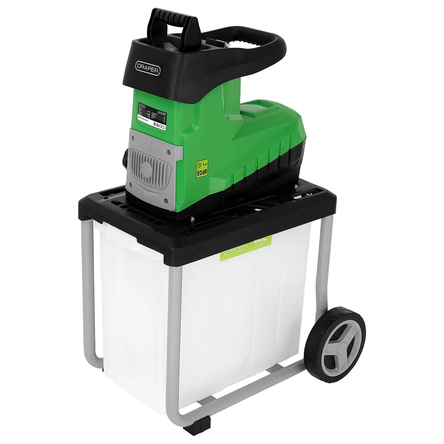 Draper Tools - 30293 - 230V Quiet Garden Shredder, 2800W