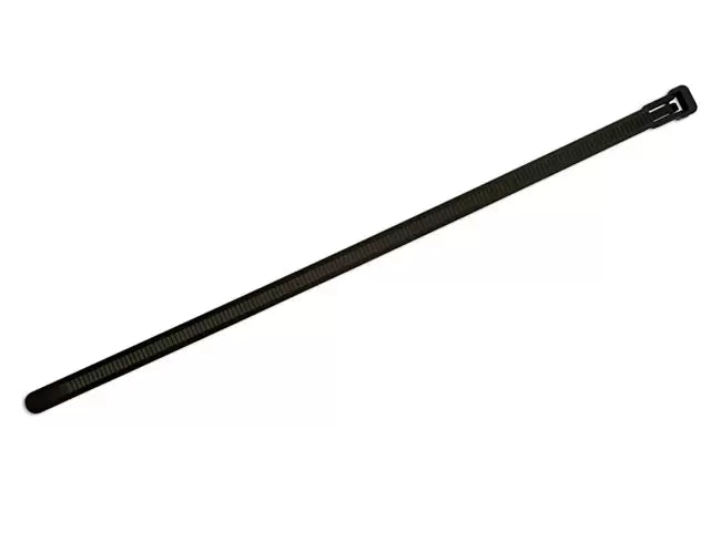 Connect - 30301 - Releasable Black Cable Tie 250mm x 7.5mm 100pc