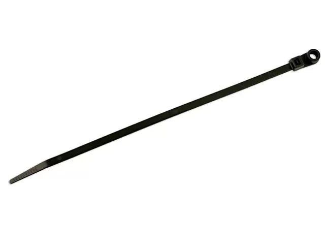 Mounting Head Black Cable Tie 400mm x 7.6mm 100pc
