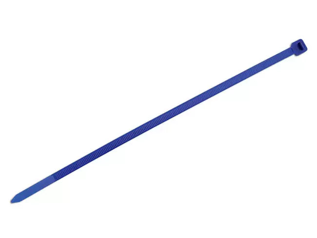 Connect - 30337 - Blue Cable Tie 200mm x 4.8mm 100pc