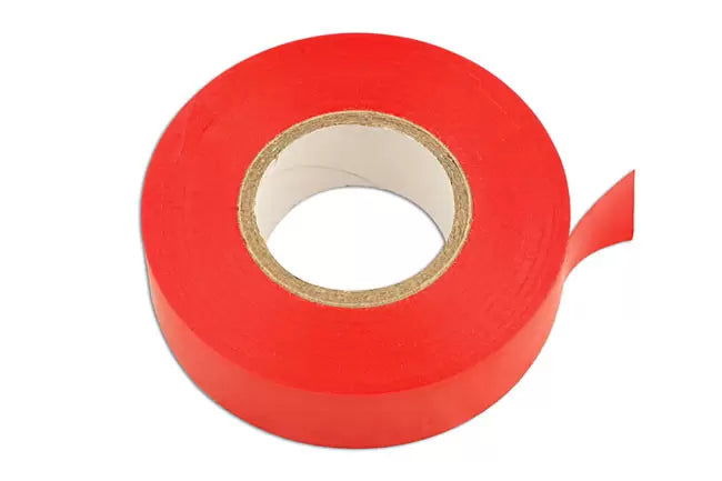 Connect - 30380 - Red PVC Insulation Tape 19mm x 20m 10pc