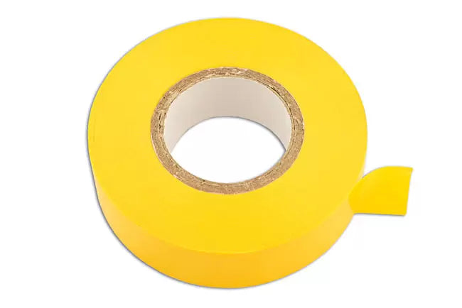 Connect - 30382 - Yellow PVC Insulation Tape 19mm x 20m 10pc