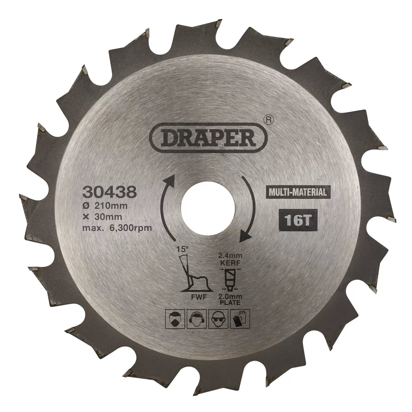 Draper Circular Saw Blade 210mm