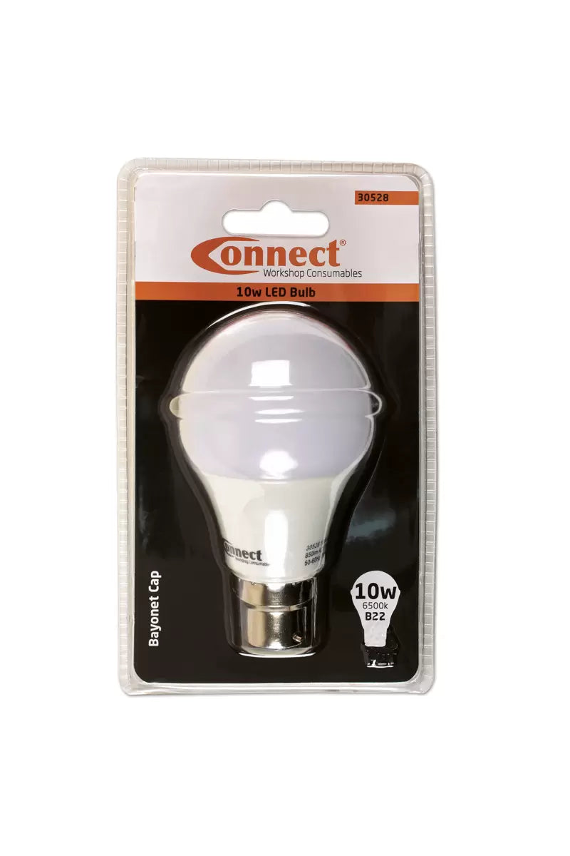 Connect - 30528 - LED Bulb 10W B22 Cold White