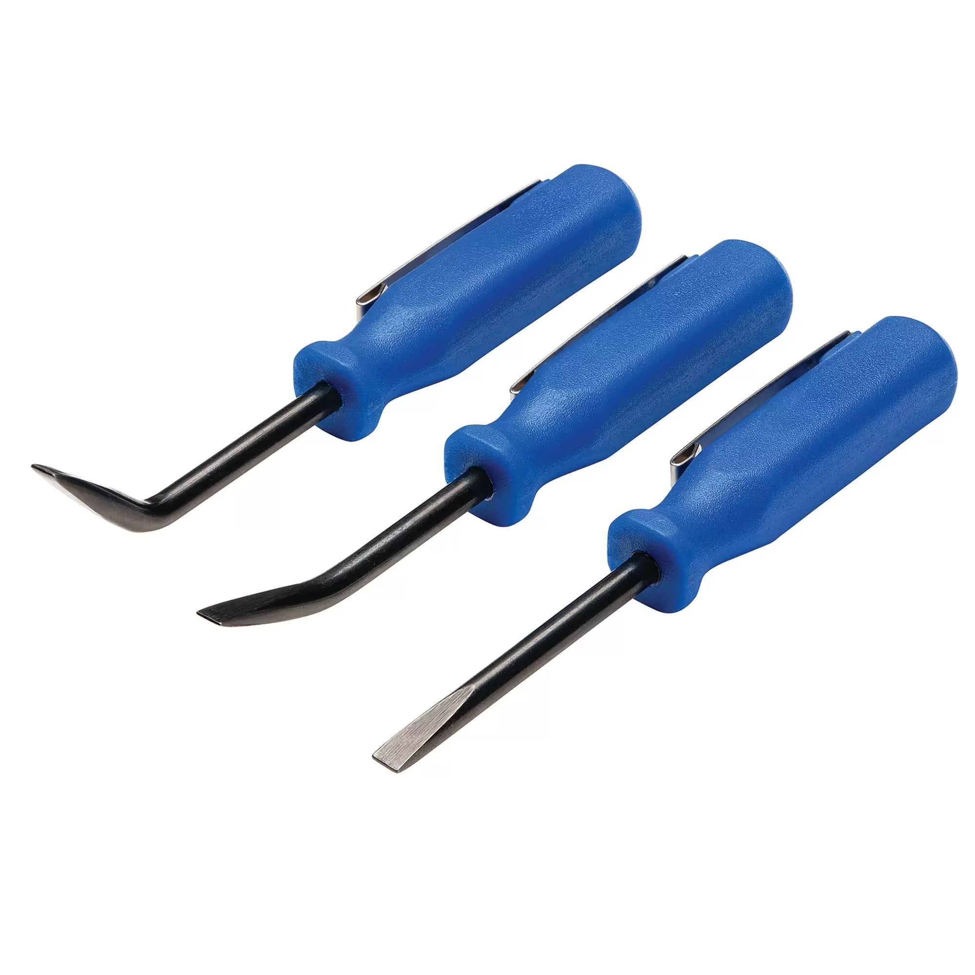 Draper Tools - 30598 - Mini Pry Bar Set, 125mm, Blue (3 Piece)