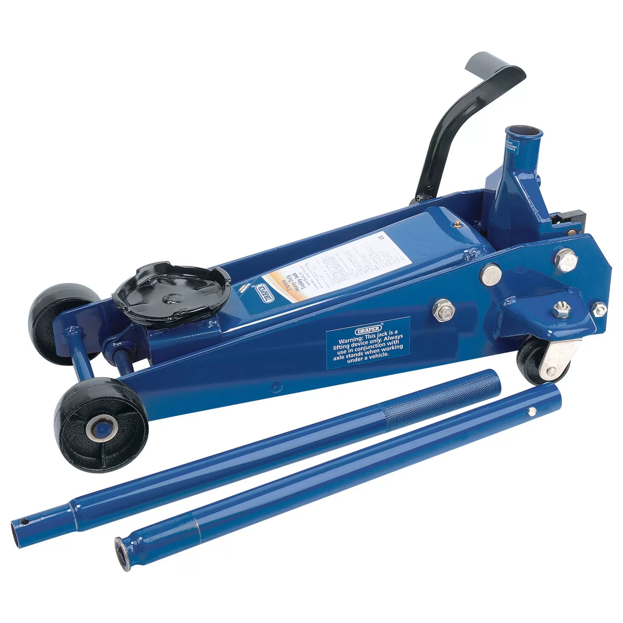 Draper Tools - 30612 - 'Quick Lift' Trolley Jack, 3 Tonne