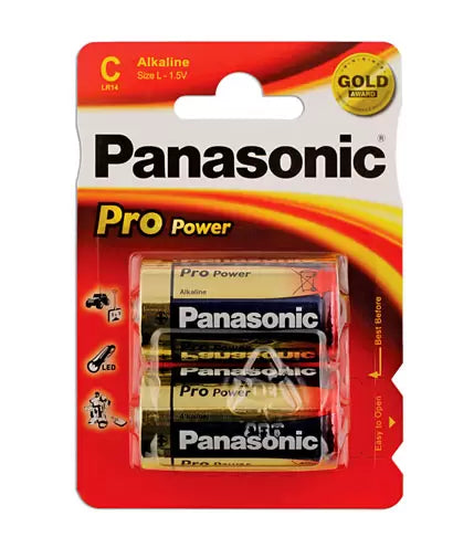 Connect - 30654 - Panasonic Pro Power C Cell Battery 2pc x 12