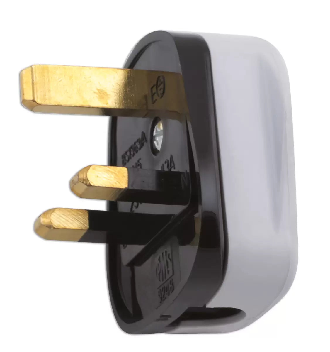 Connect - 30676 - High Impact White Plug Tops 13A