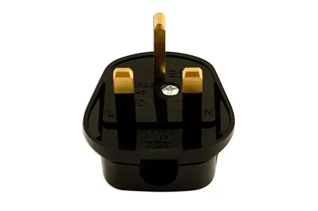 Connect - 30677 - High Impact Black Plug Tops 13A