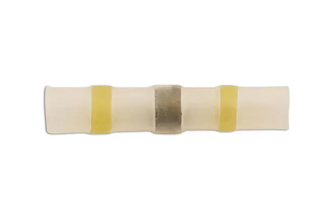 Connect - 30697 - Yellow Solder Type Heat Shrink Butt Connector 50pc