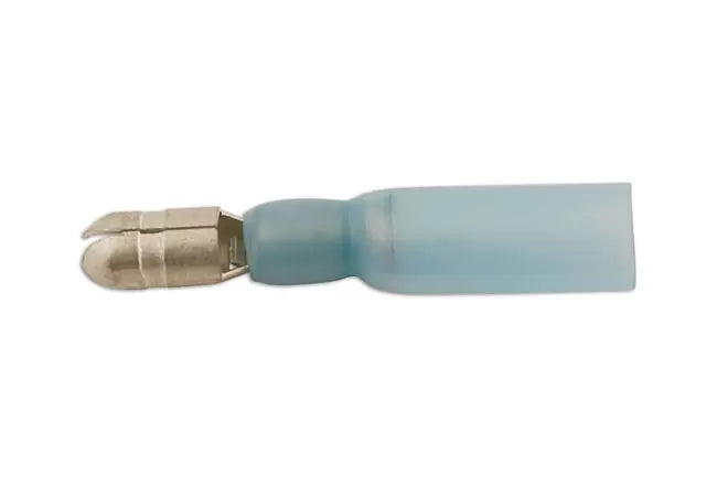 Blue Heat Shrink Male Terminal