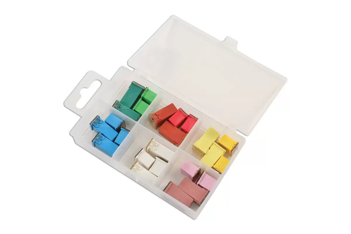 Connect - 30723 - Assorted J-Type & Low Profile J-Type Fuses 24pc