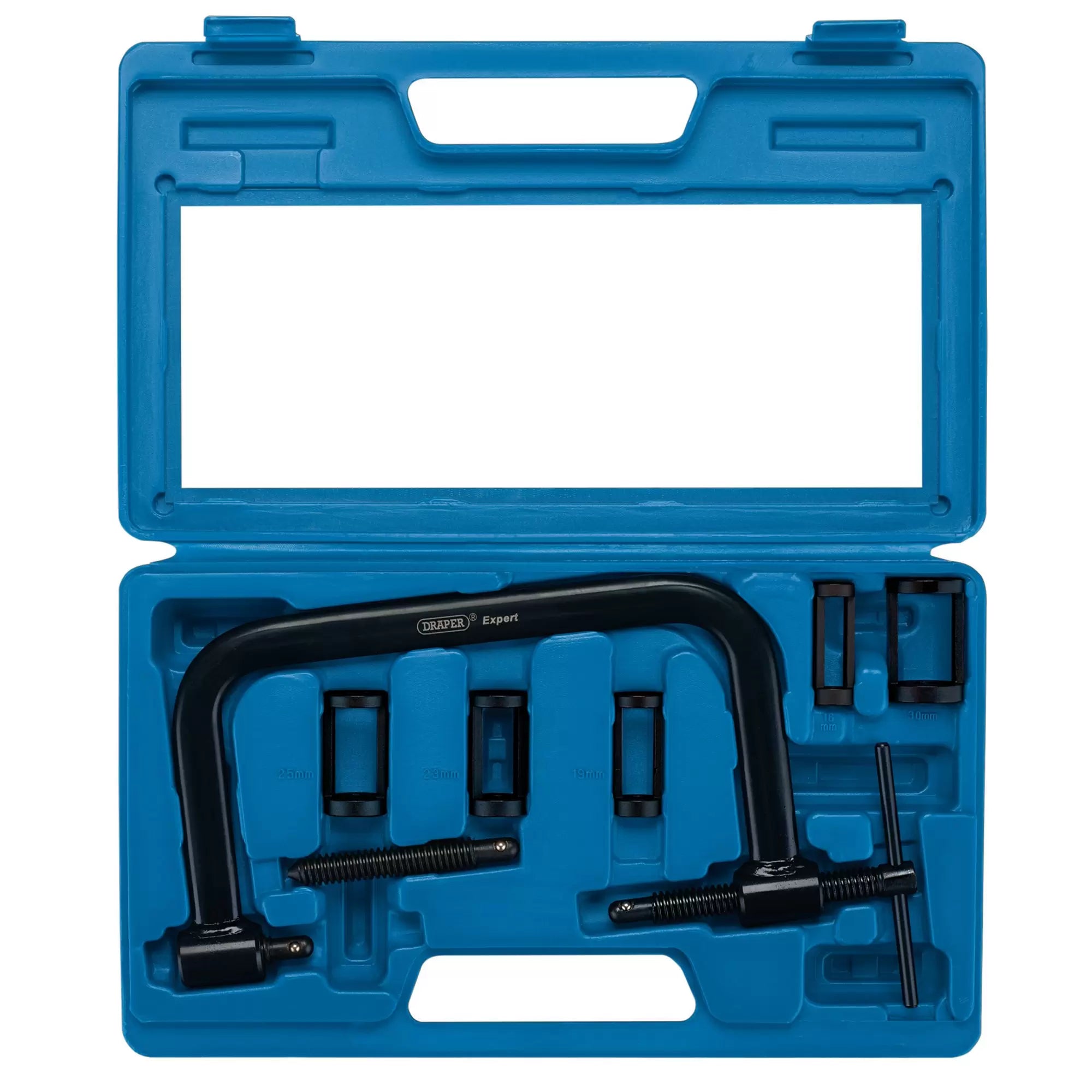 Draper Tools - 30832 - Draper Expert Multi-Way Valve Spring Compressor Set (9 Piece)