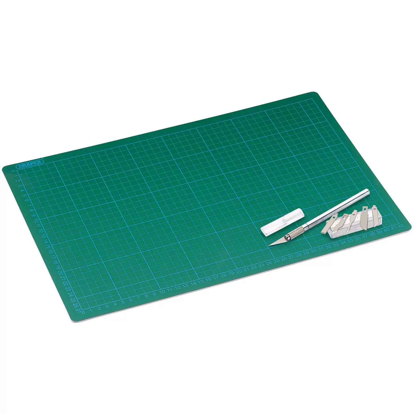 Draper Tools - 30882 - Modellers Knife Set & Cutting Mat