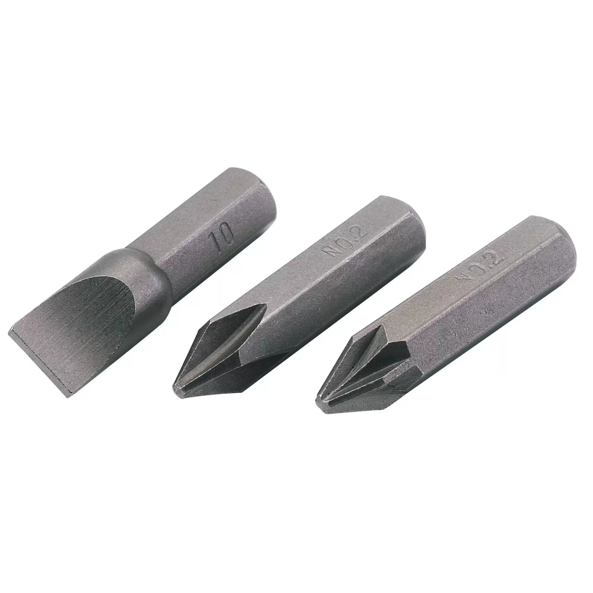 Draper Tools - 30912 - Plain Slot Impact Screwdriver Bit, 10mm