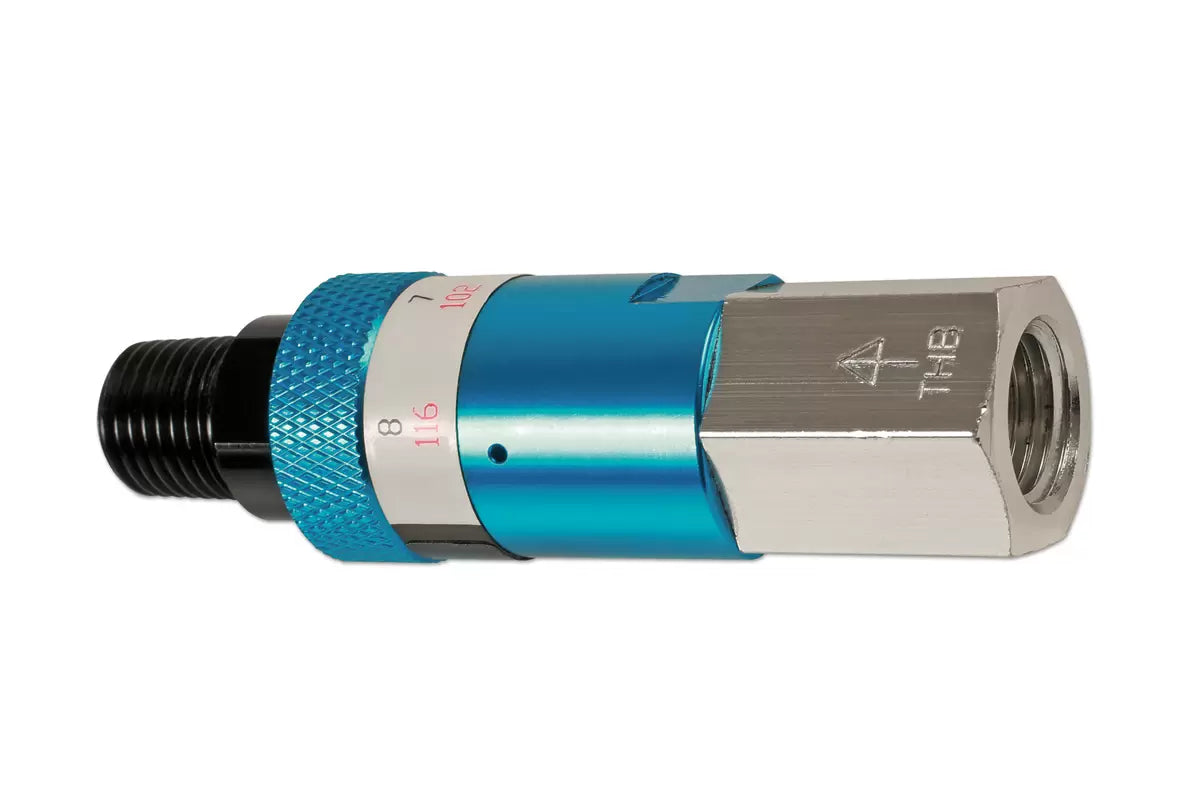 Adjustable In-line Air Regulator 1/4"" PT 1pc