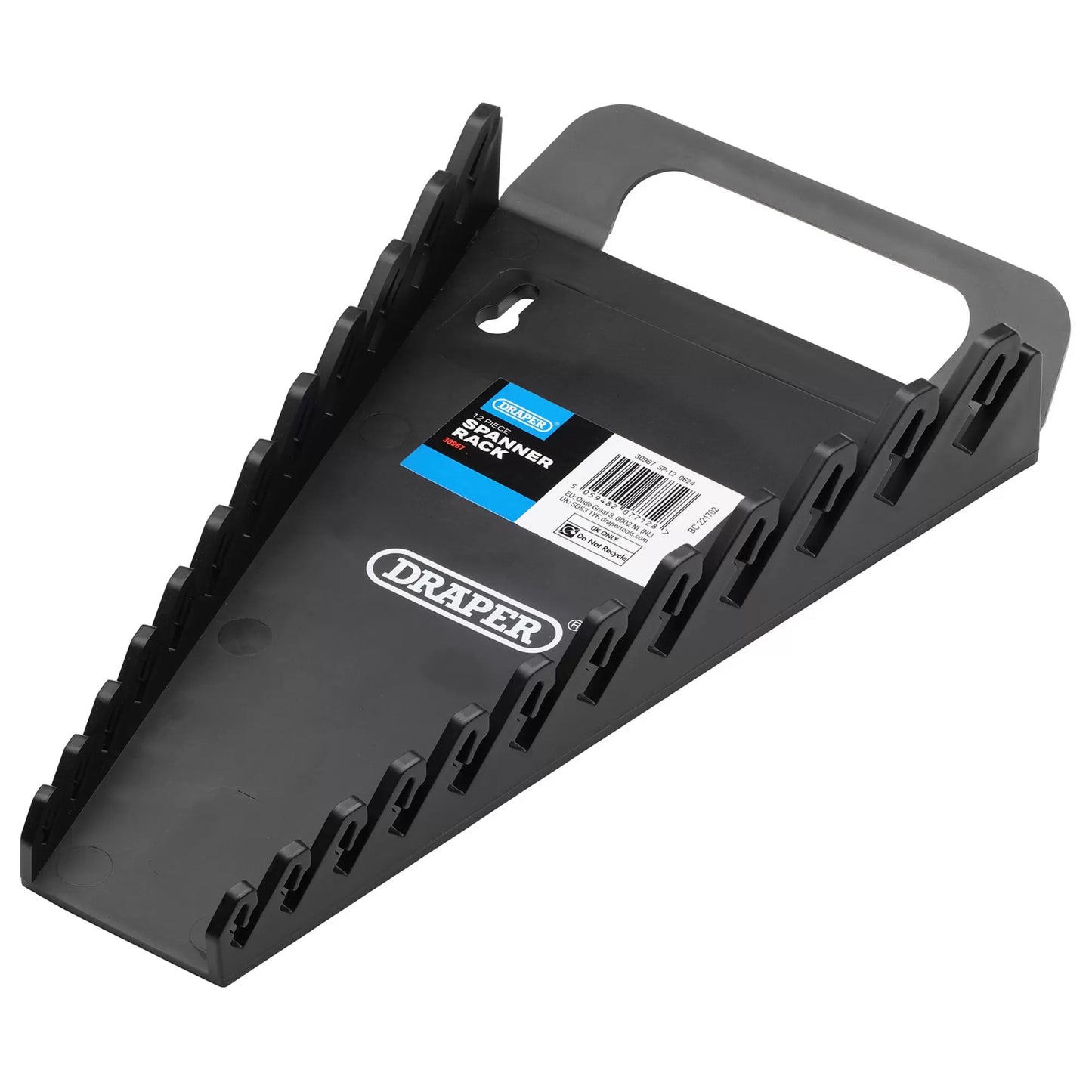 Draper Tools - 30967 - Spanner Rack, Capacity 12