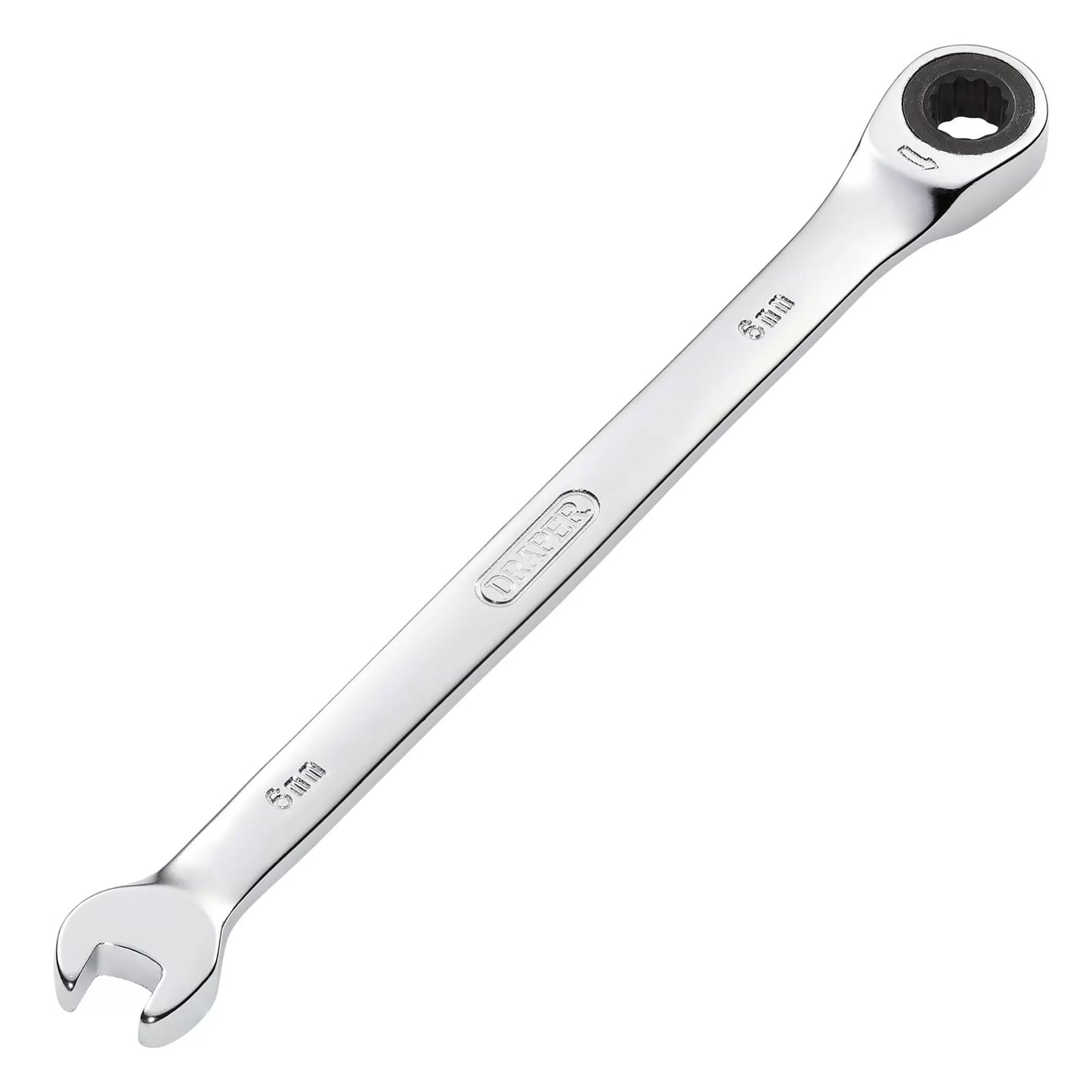 Draper Tools - 31003 - Metric Ratcheting Combination Spanner, 6mm