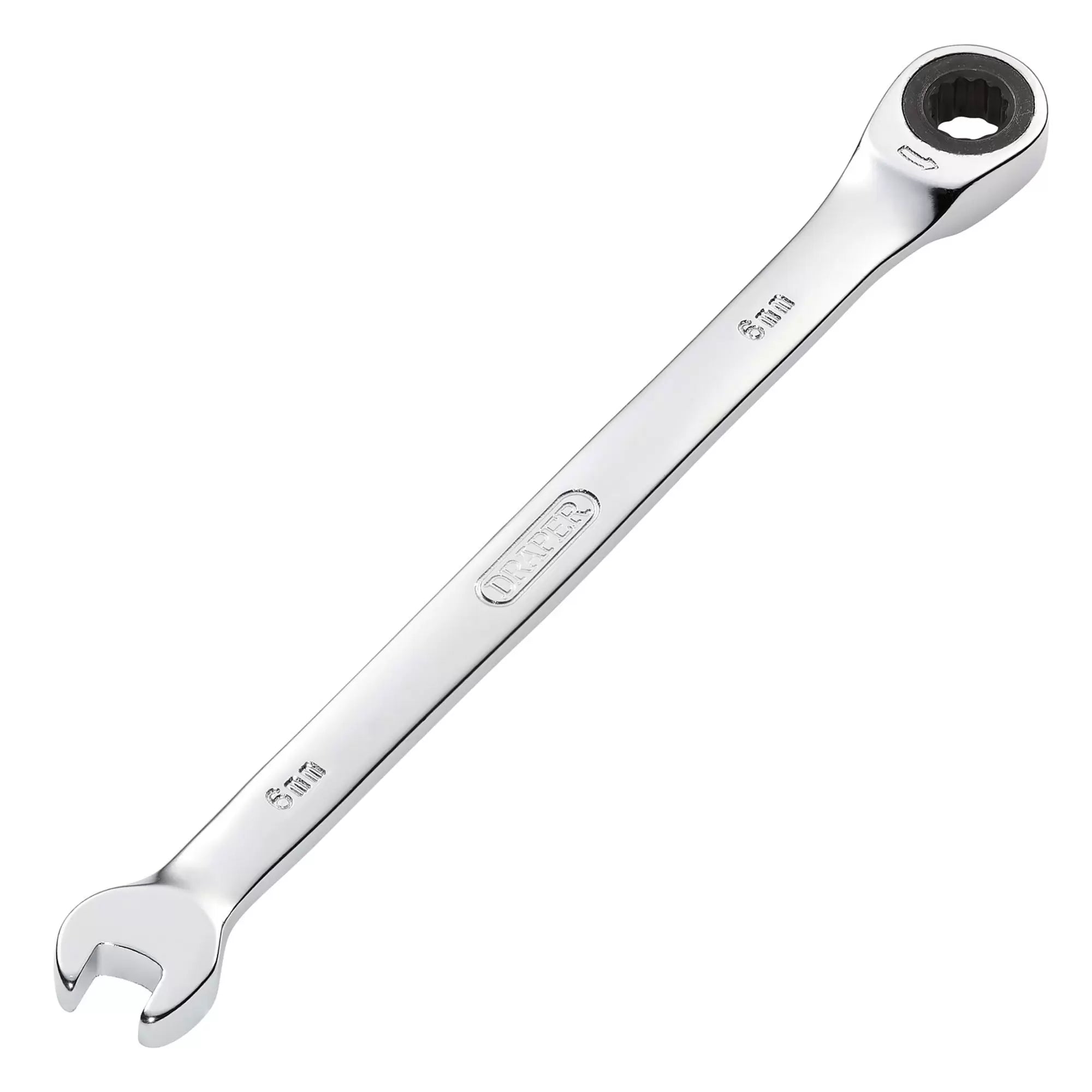 Draper Tools - 31003 - Metric Ratcheting Combination Spanner, 6mm