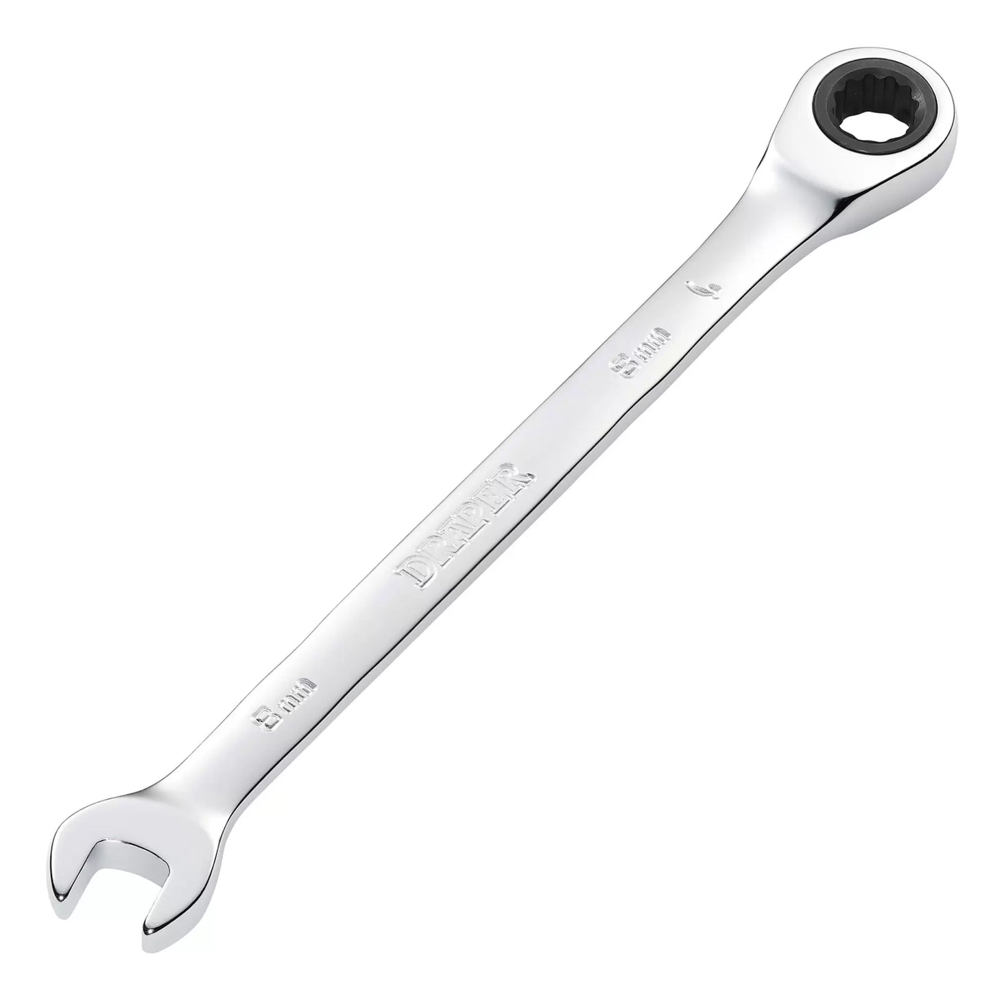 Draper Tools - 31005 - Metric Ratcheting Combination Spanner, 8mm
