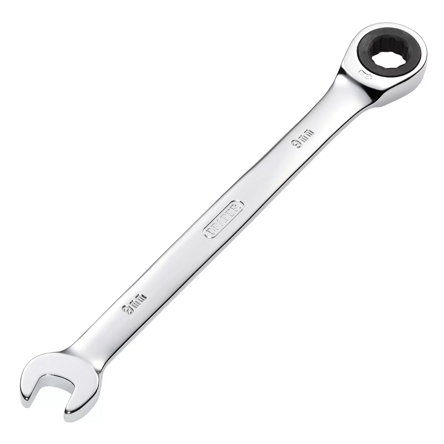 Draper Tools - 31006 - Metric Ratcheting Combination Spanner, 9mm