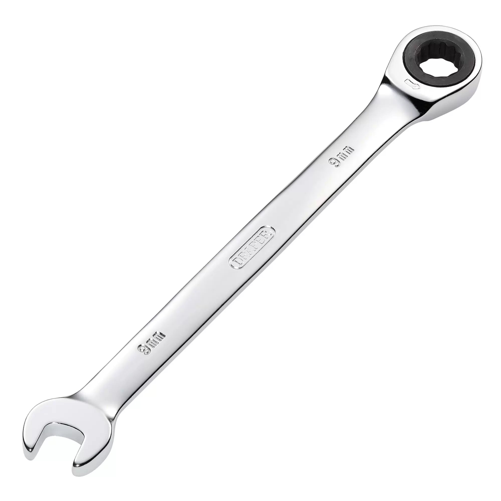 Draper Tools - 31006 - Metric Ratcheting Combination Spanner, 9mm