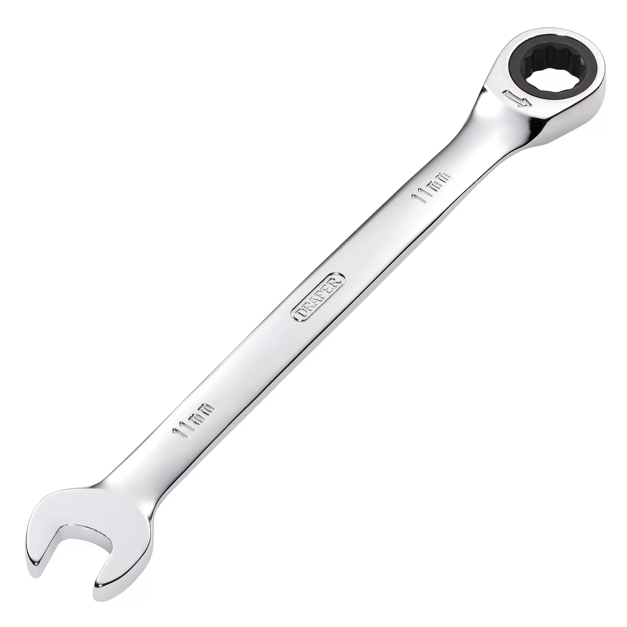 Draper Tools - 31008 - Metric Ratcheting Combination Spanner, 11mm