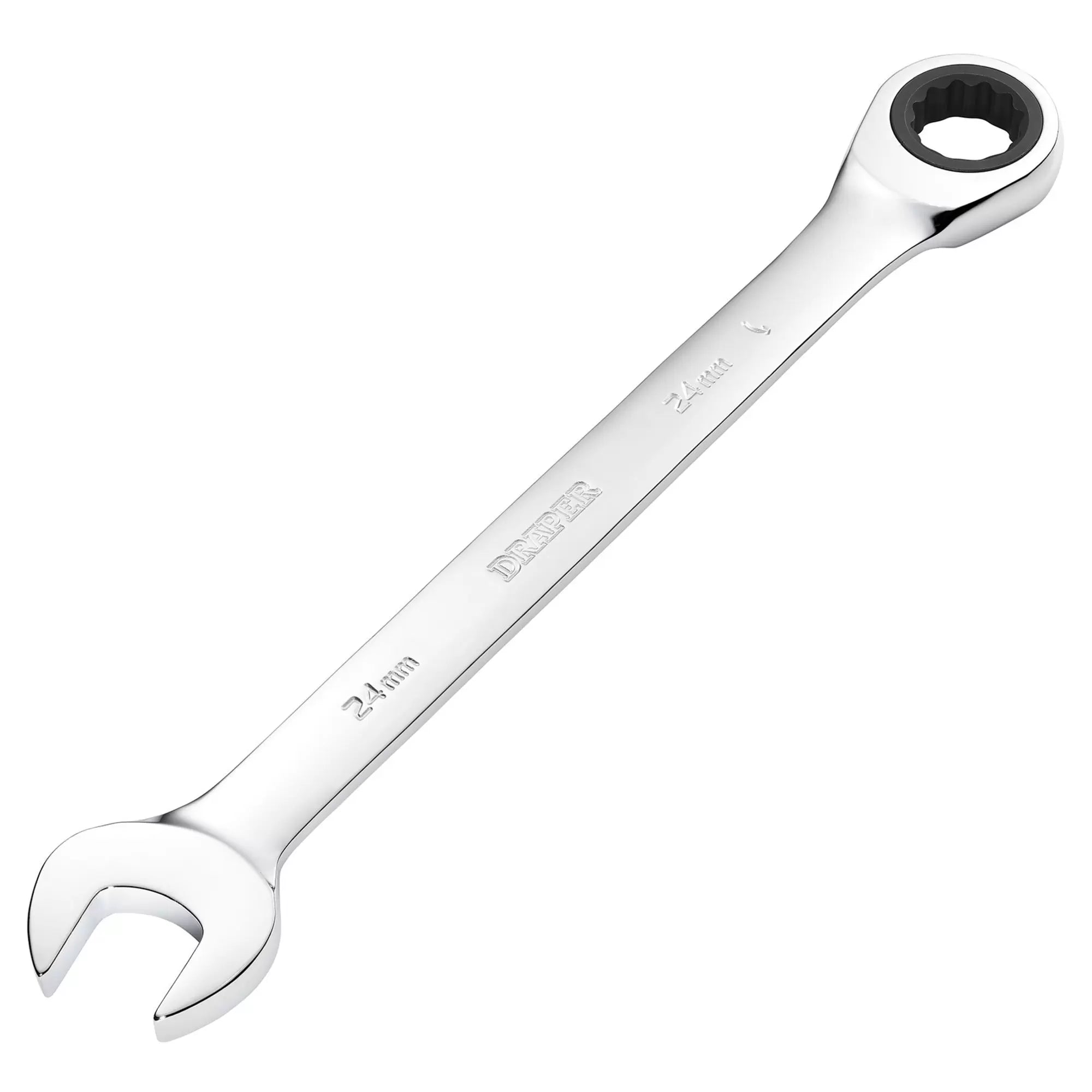 Draper Tools - 31023 - Metric Ratcheting Combination Spanner, 24mm