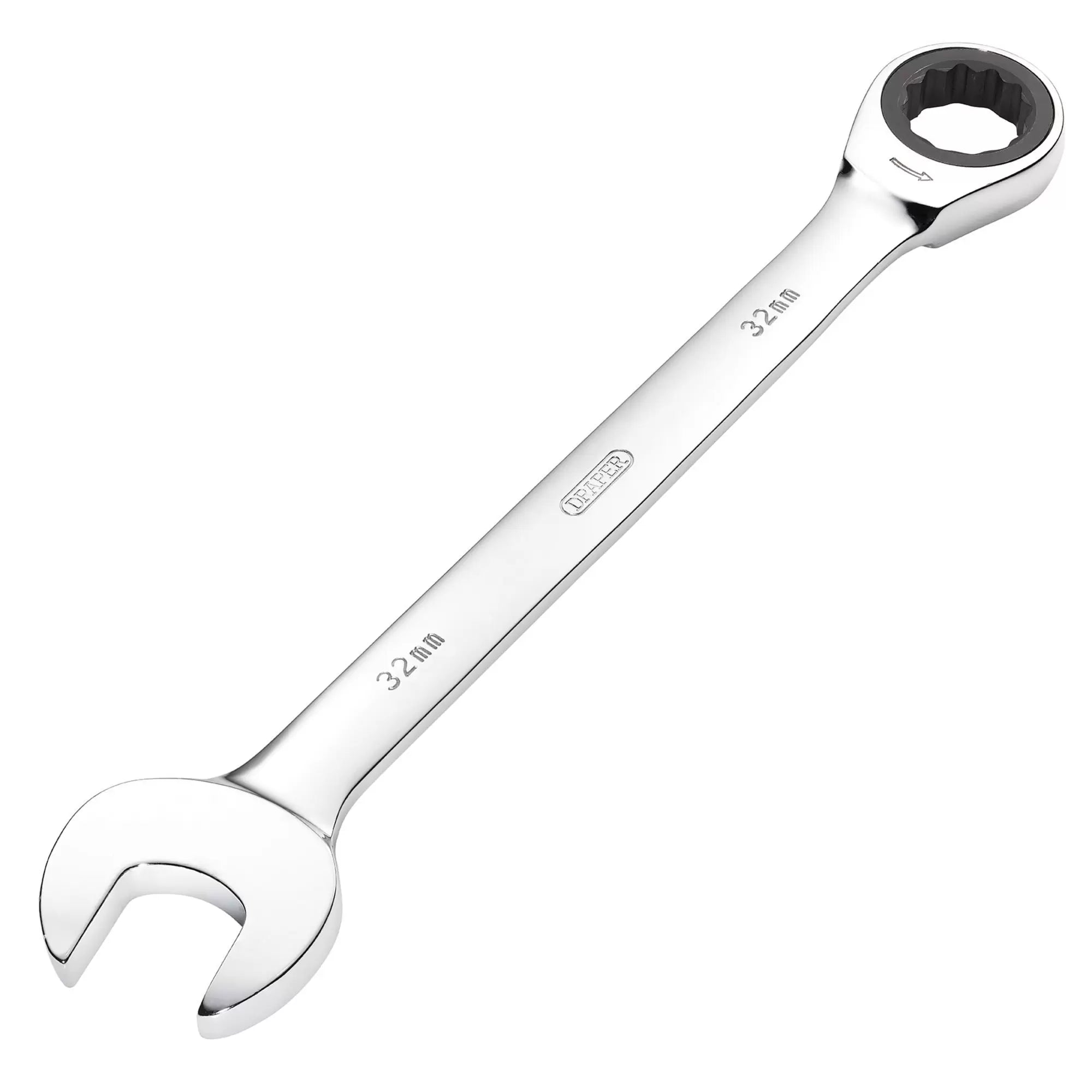 Draper Tools - 31027 - Metric Ratcheting Combination Spanner, 32mm