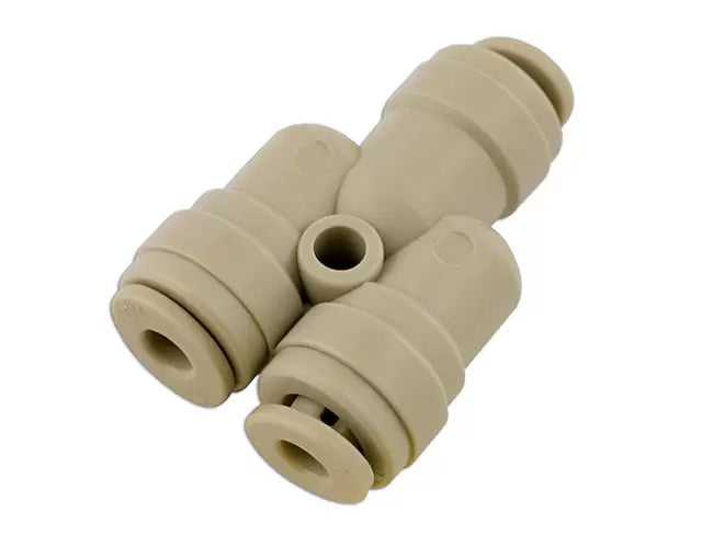Push-Fit 2 Way Divider 1/4in 10pc