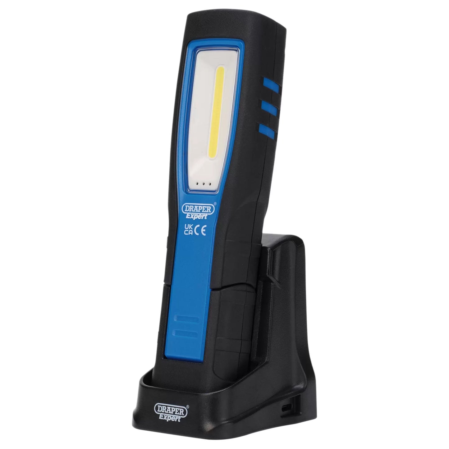 Draper Tools - 31101 - Draper Expert SMD LED USB Rechargeable Inspection Light with Charging Station, 5W, 600 Lumens, USB-C Cable Supplied