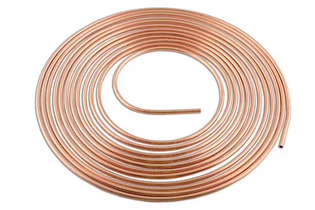 Copper Brake Pipe 1/4 25ft