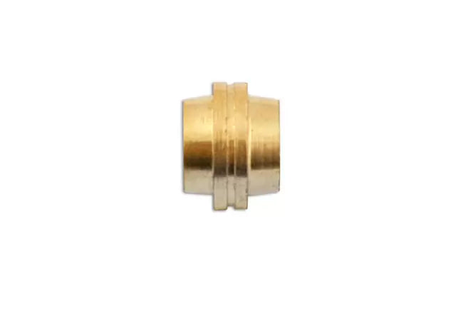 Brass Olive Stepped 12mm 50pc