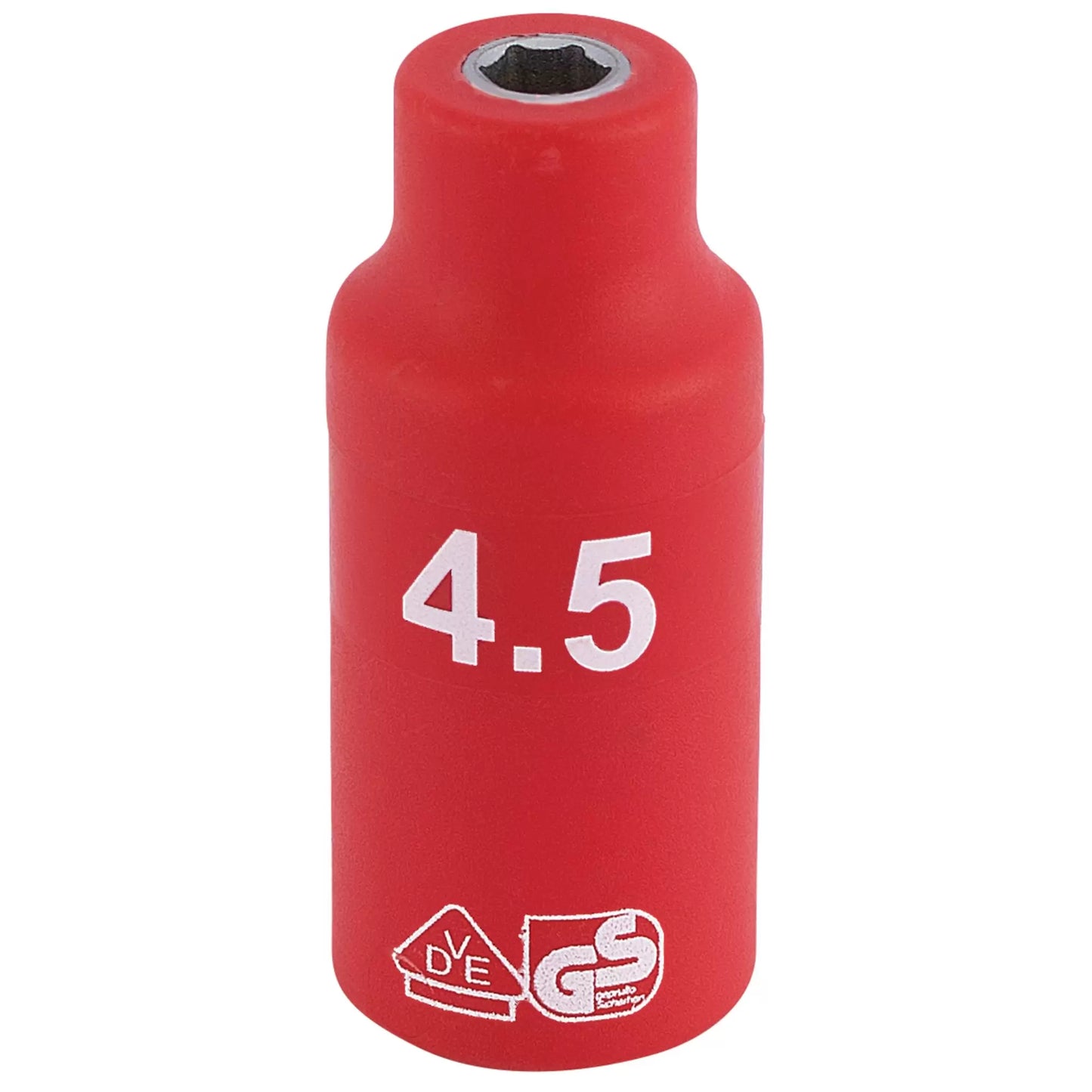 Draper Tools - 31156 - Draper Expert Fully Insulated VDE Socket, 1/4" Sq. Dr., 4.5mm