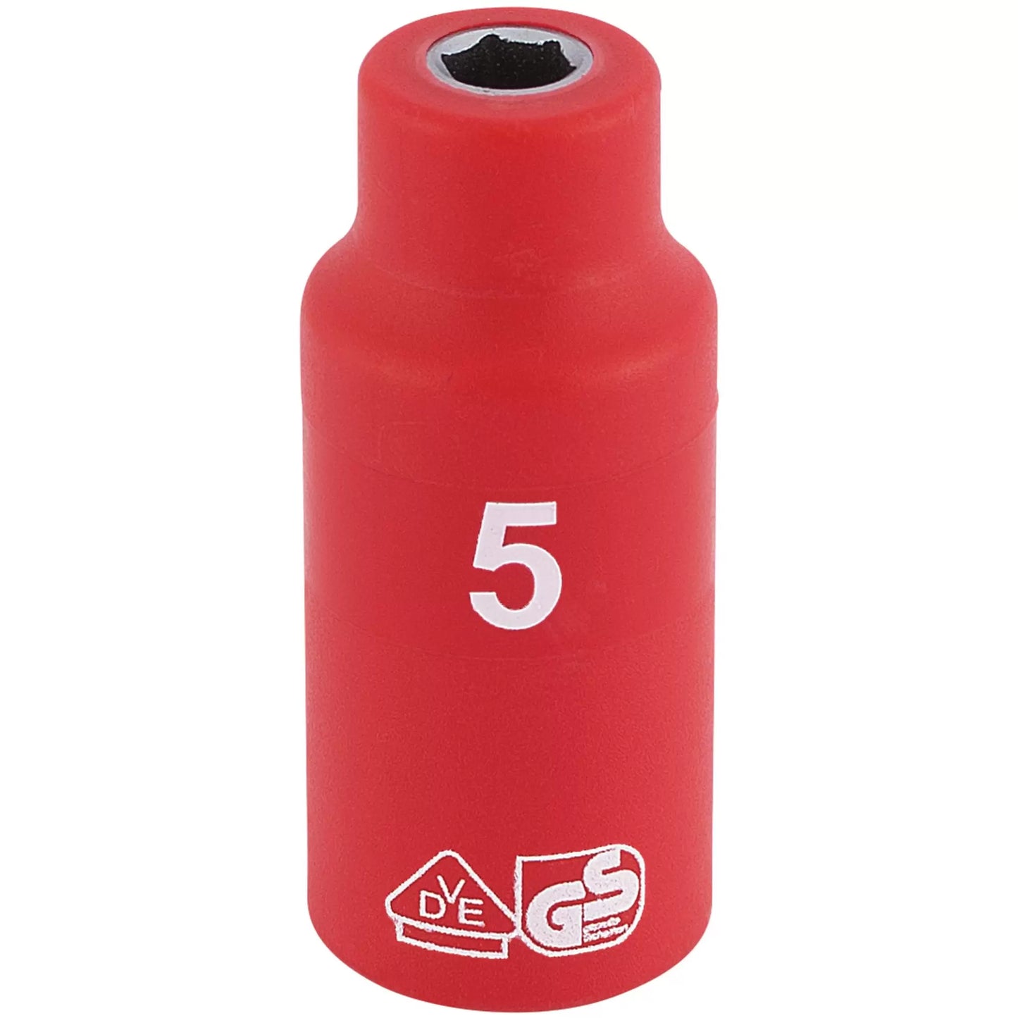 Draper Tools - 31164 - Draper Expert Fully Insulated VDE Socket, 1/4" Sq. Dr., 5mm
