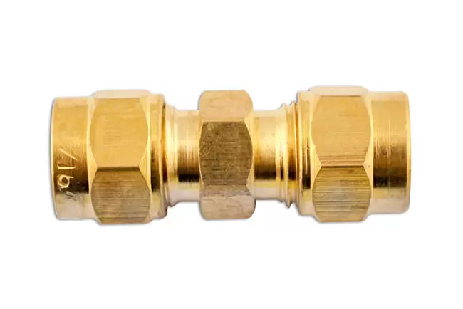Connect - 31177 - Brass Straight Coupling 5/32 inch 10pc