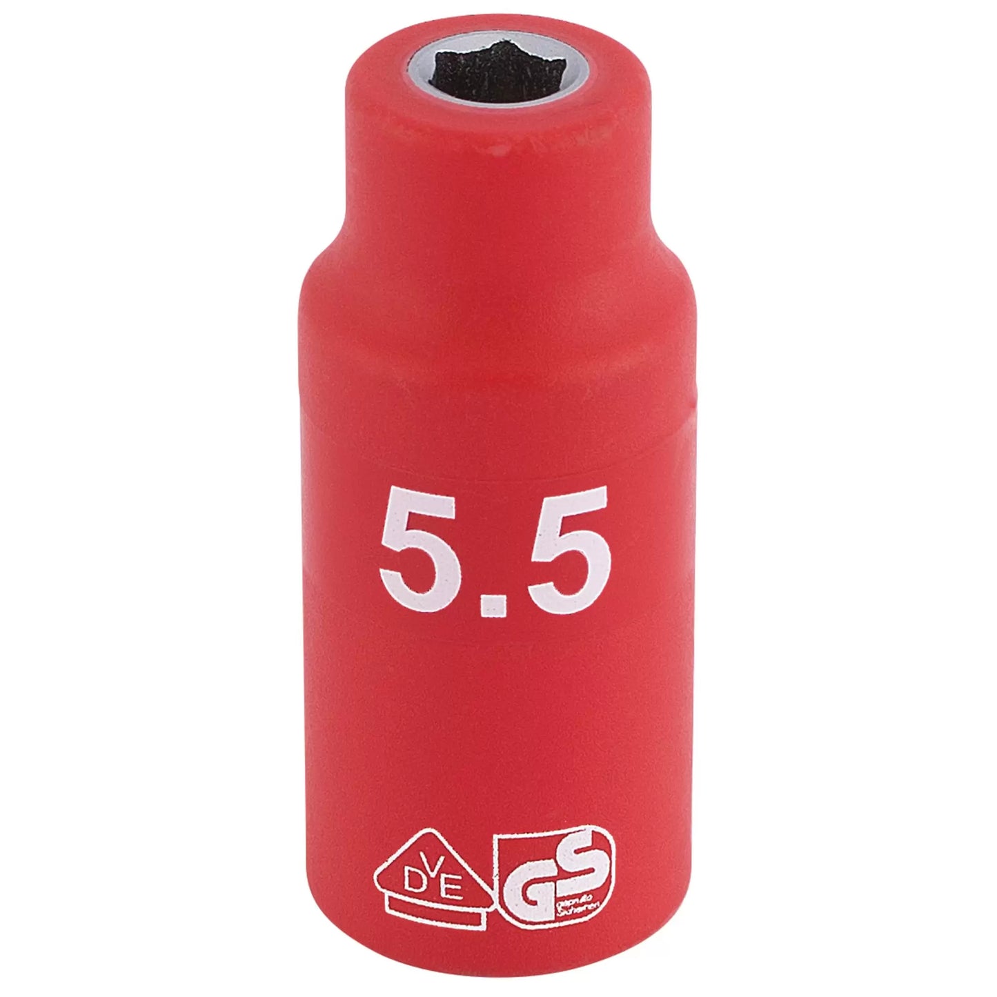 Draper Tools - 31237 - Draper Expert Fully Insulated VDE Socket, 1/4" Sq. Dr., 5.5mm